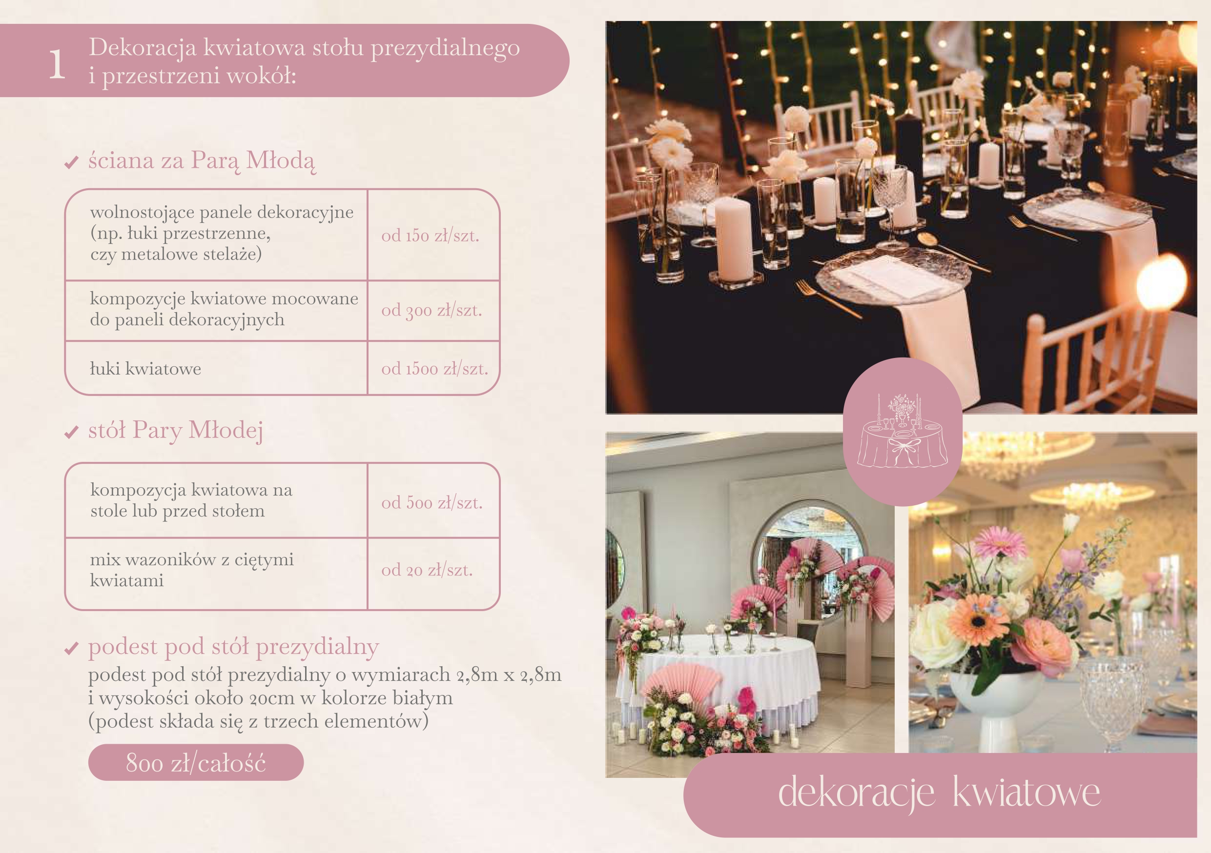 Piękne Chwile Dekoracje